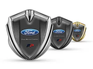 Ford Metallico Cupolato Emblema Disegno High-End Look Drift